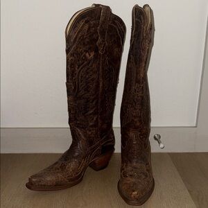 CORRAL Brown Western Cowboy Boots